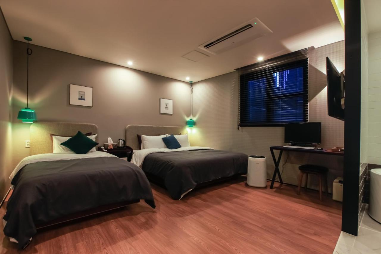Brown-Dot Hotel Yangjeong بوسان المظهر الخارجي الصورة